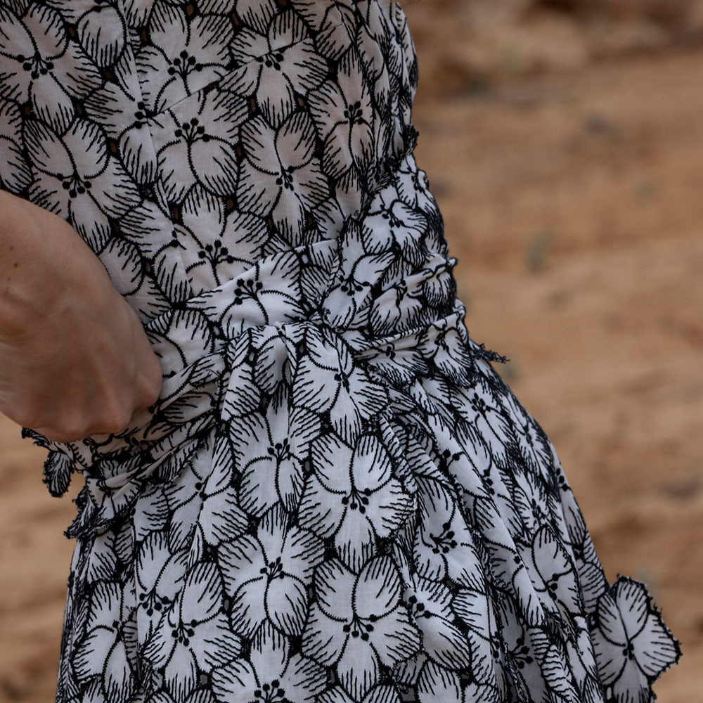 Liapure Atelier - Midi Flower Skirt