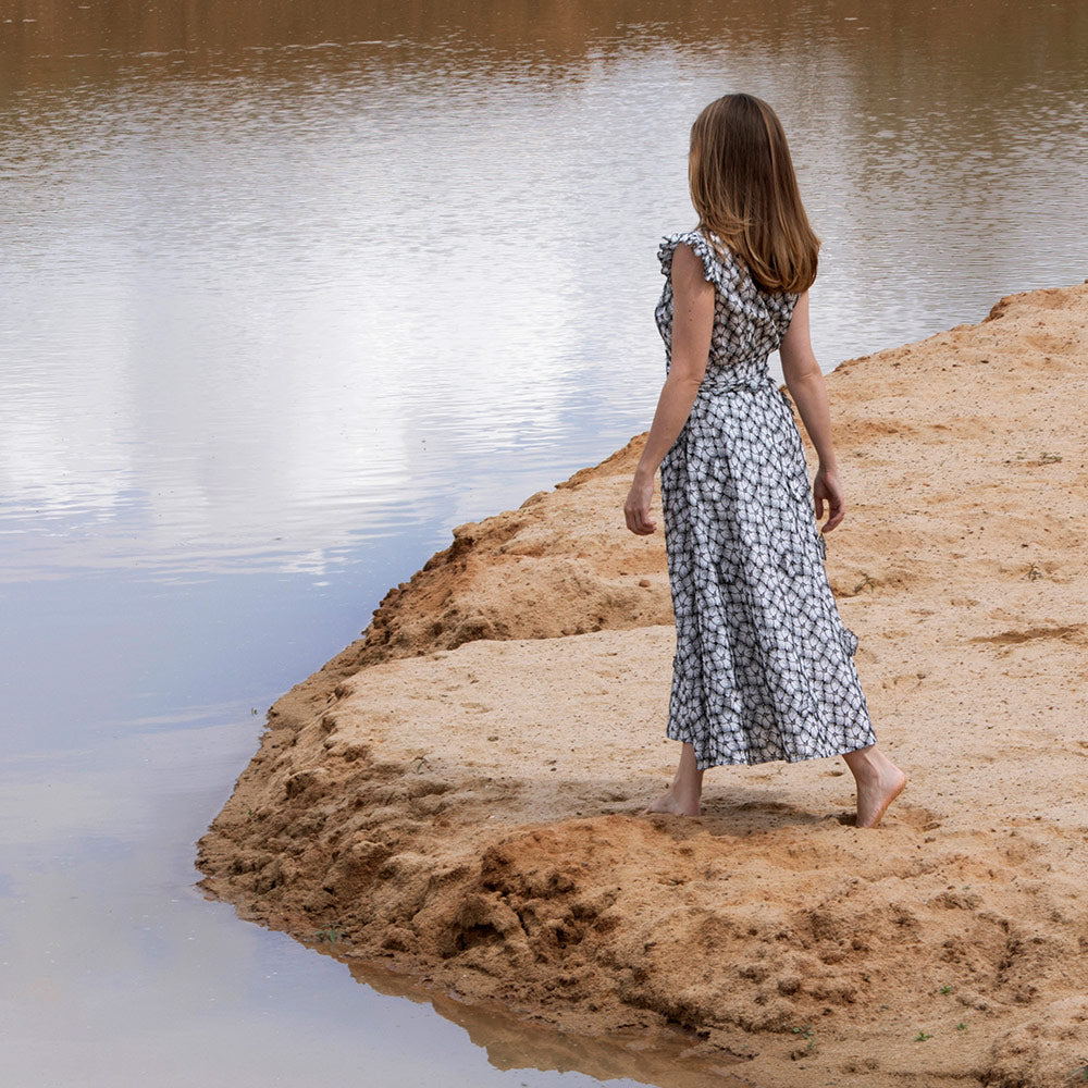 Liapure Atelier - Midi Flower Skirt