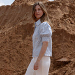 Liapure Atelier - Short Flower Blouse
