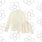 Mini & Me Alpaka Knit - Creme