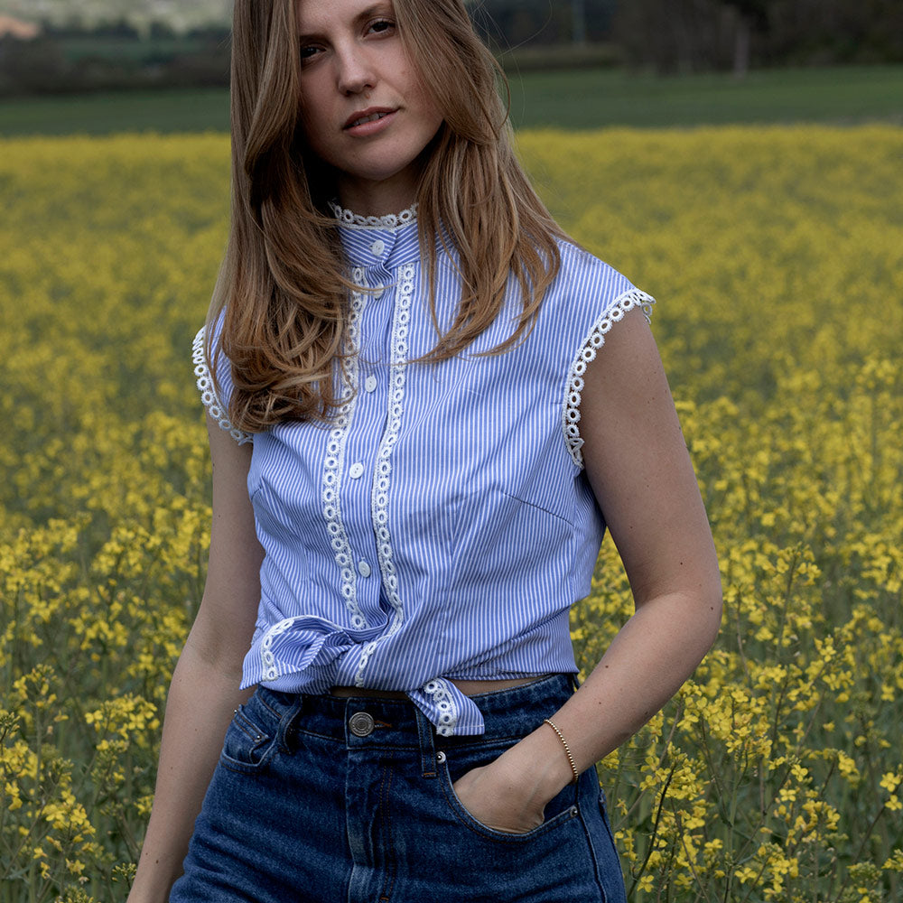 Liapure Atelier - Sleevless Summer Blouse