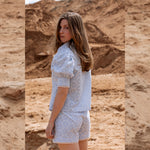 Liapure Atelier - Short Flower Blouse