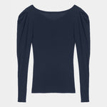 Liapure Atelier Puffy Sleeve Top - black