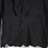 Liapure Atelier - Backless Flower Blouse Silk