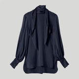 Liapure - Silk Wrap Blouse