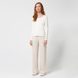 ARCHIVE - Liapure Rounded V-Neck Longsleeve