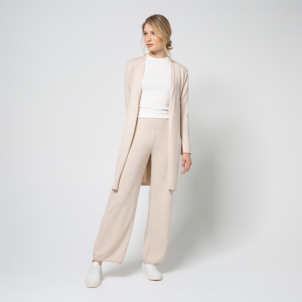 
            
                Load image into Gallery viewer, Essential Knit Cardigan - Creme
            
        
