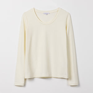 Liapure Rounded V-Neck Longsleeve
