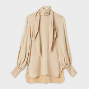 
            
                Load image into Gallery viewer, Liapure Atelier - Silk Wrap Blouse
            
        