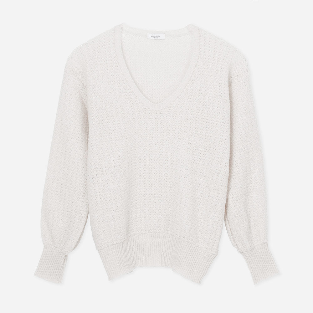 
            
                Load image into Gallery viewer, Liapure Atelier Knit creme
            
        