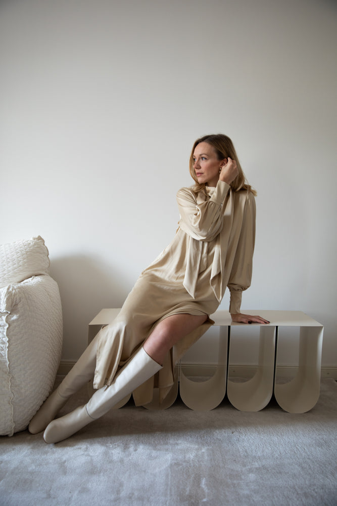 Liapure Atelier / Tailormade* - Silk Wrap Dress