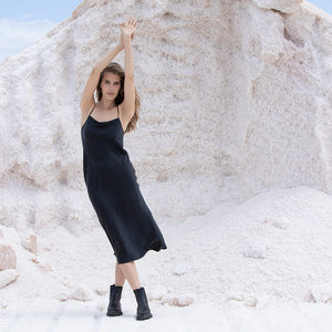 Liapure Silk Slip Dress