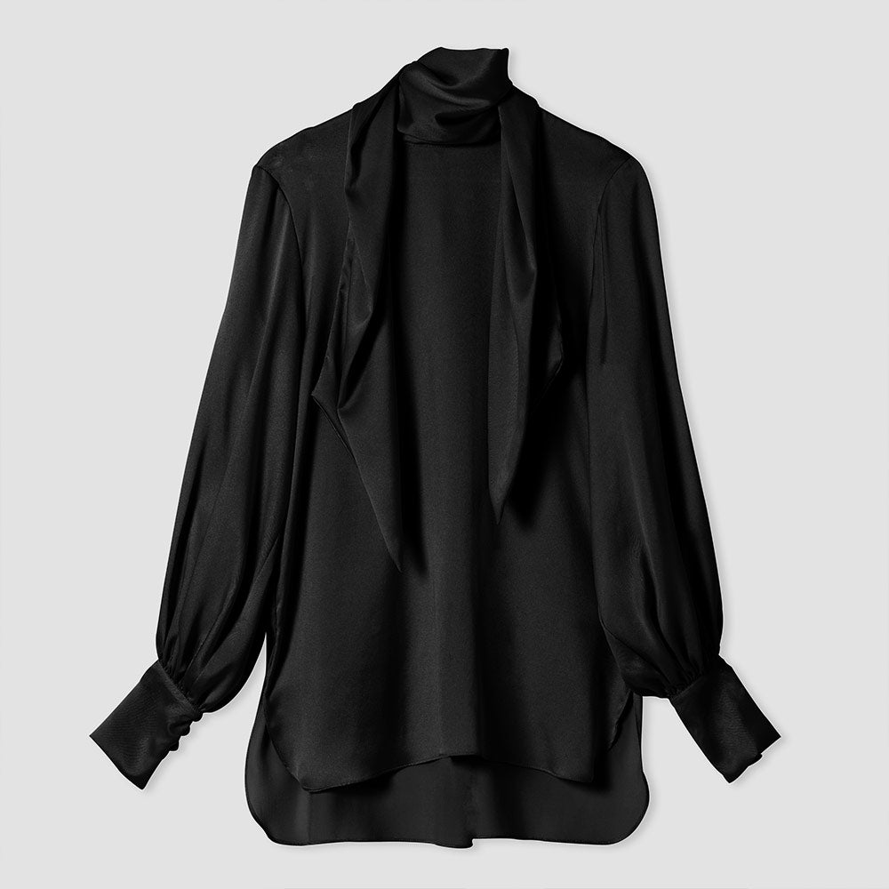 
            
                Load image into Gallery viewer, Liapure Atelier - Silk Wrap Blouse
            
        